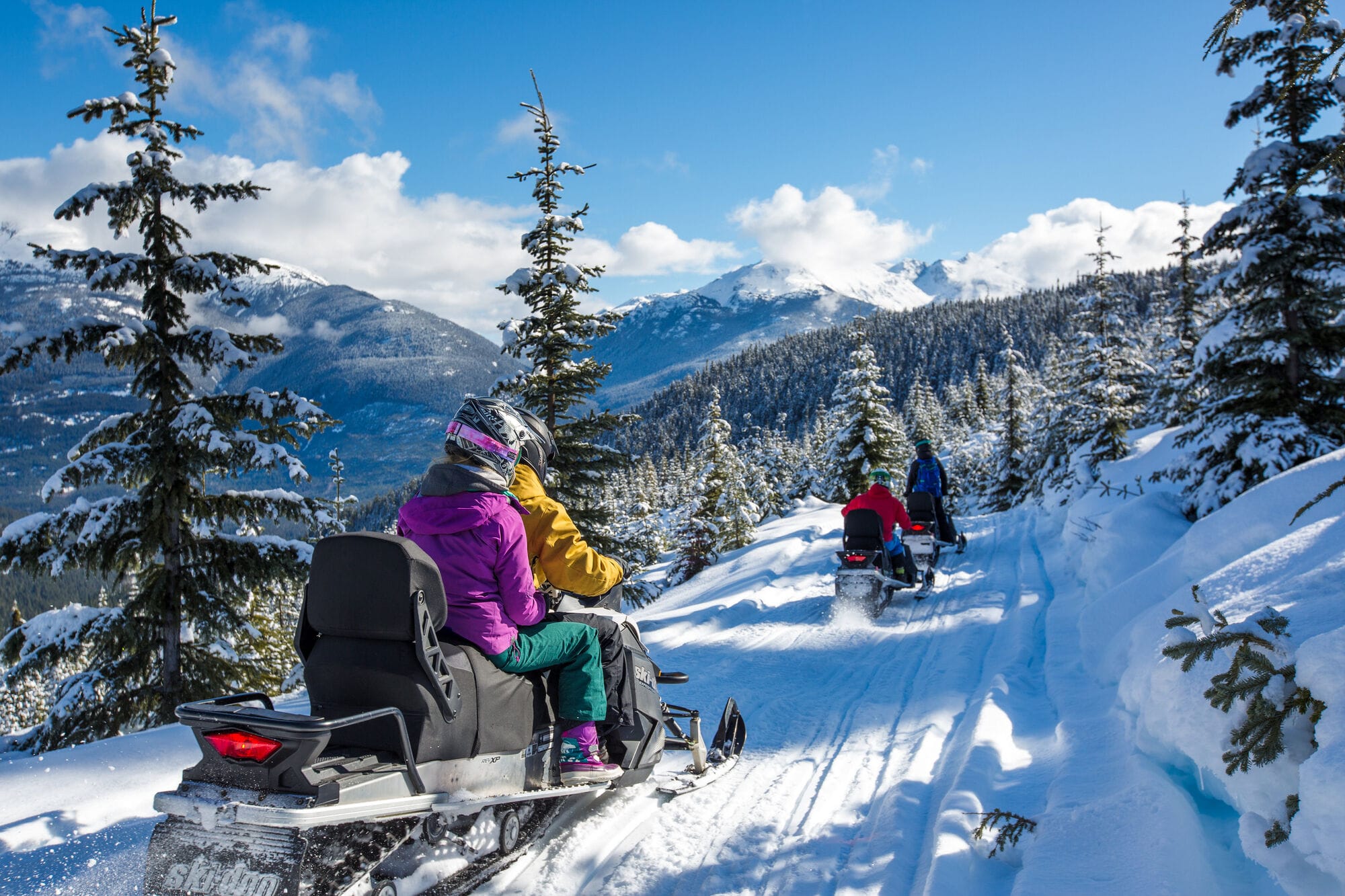 SKI-DOO IS GREAT: Vancouver is home to world-renowned Whistler; home of Whistler Blackcomb and family fun.