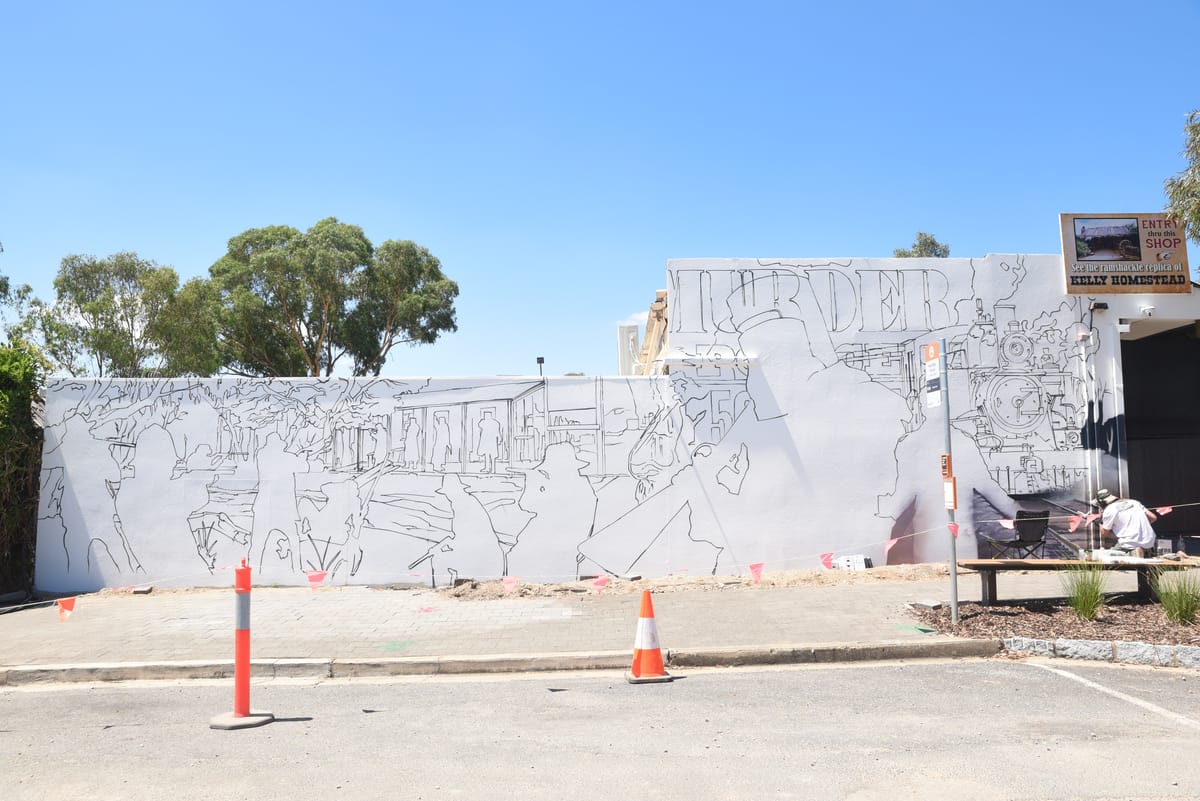 Brand new mural to depict Ned's last stand Post feature image