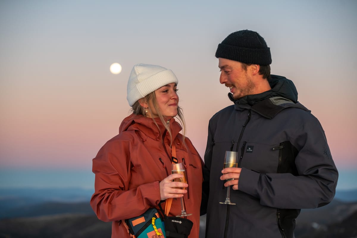 Mountains of love for Hotham couple Post feature image