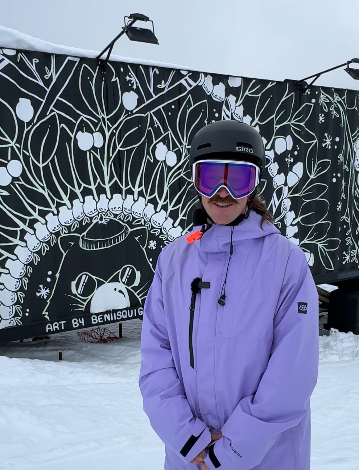 Ben's artwork enjoyed on Wombats Ramble Post image